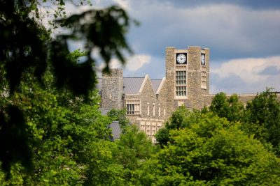 Virginia Tech's Holtzman Alumni Center.