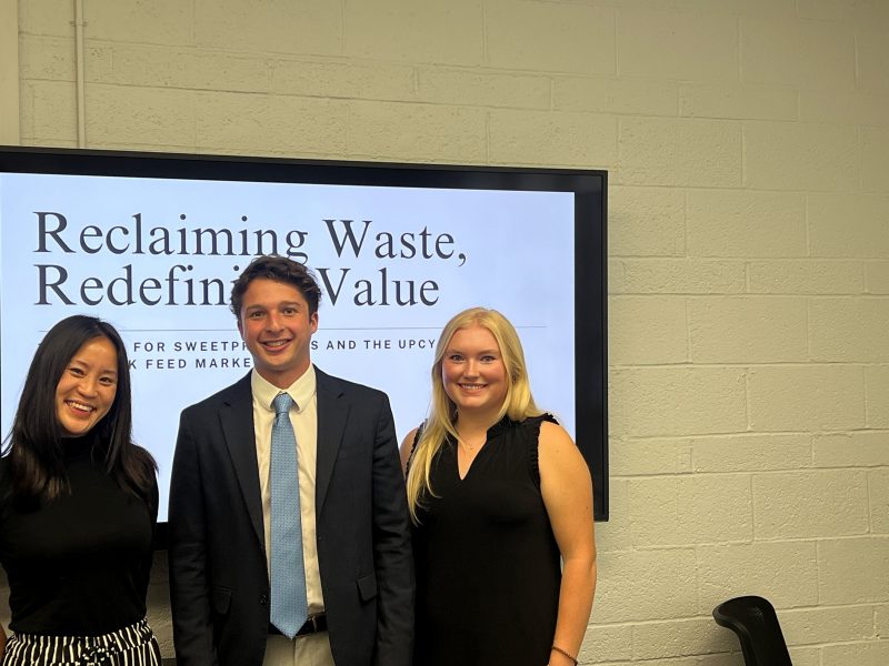 Miru Yim, Diego Cuadra, and Elizabeth Bates. Photo courtesy of Melissa Vidmar.