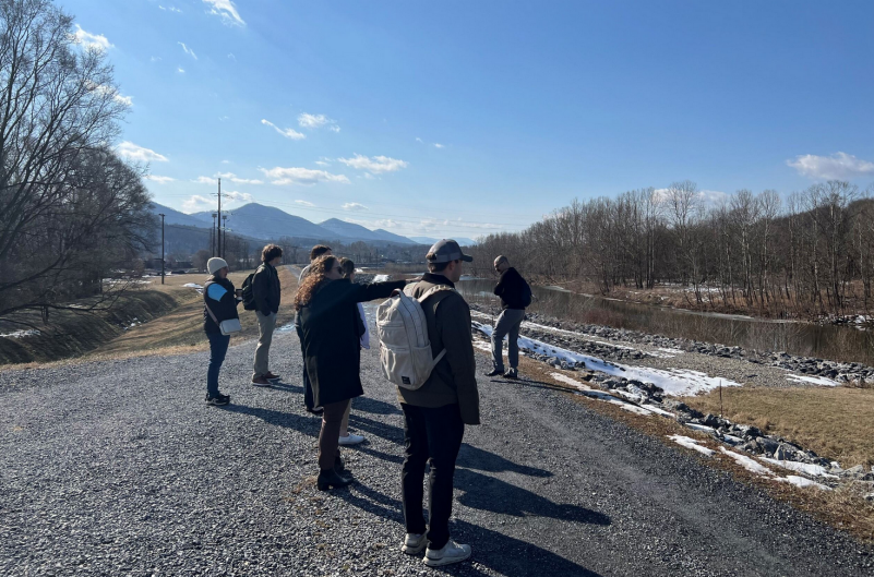 Students visit Buena Vista, Virginia. Photo courtesy of Mario Ortez.